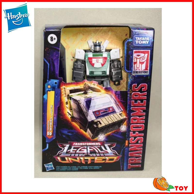 

In stock Hasbro Transformers toys Legacy United Origin Wheeljack Model Robot Collection Action Figures Toys Gifts Hobbies