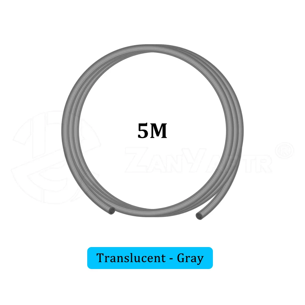 Sternförmiges PTFE-Rohr, geringer Widerstand, ultraglatter Durchfluss, hitzebeständig, 1,75 mm, für Drucker, Bambulab, AMS Creality-Zubehör