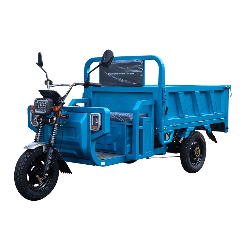 Electric tricycle household scooter pulling goods agricultural freight truck high-power battery car load king