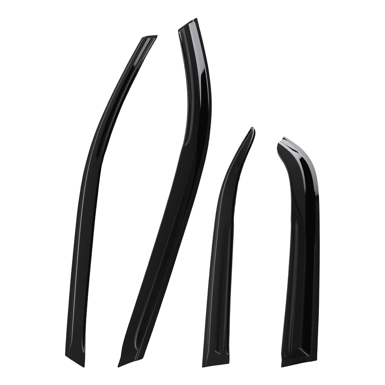 

Rain Guards Window Shield Kit for Toyota Camry 2012-2017 4PC Black Outside