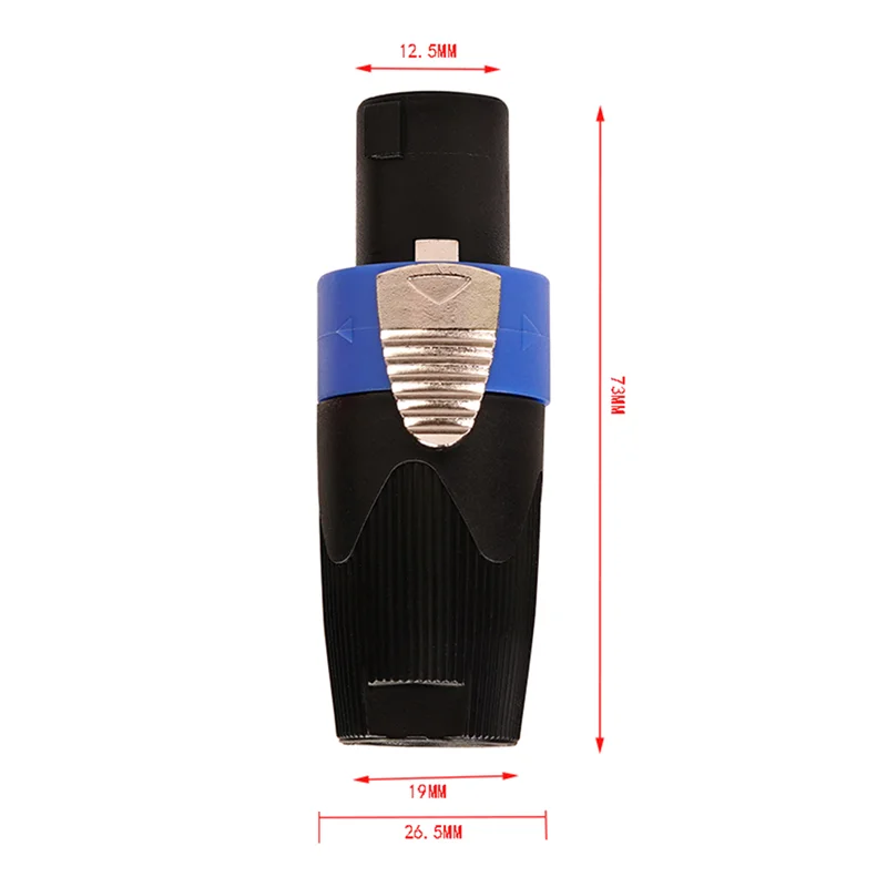 Altoparlante ricaricabile wireless con blocco twist da 10 pezzi per Neutrik Speakon NL4FC-ABFT