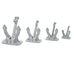 1PCS RC Boat Ship Model Spek Anchor 73x41x22mm 55x31x18mm Metal Alloy Anchor Accessories for DIY Simulation Assembly Parts
