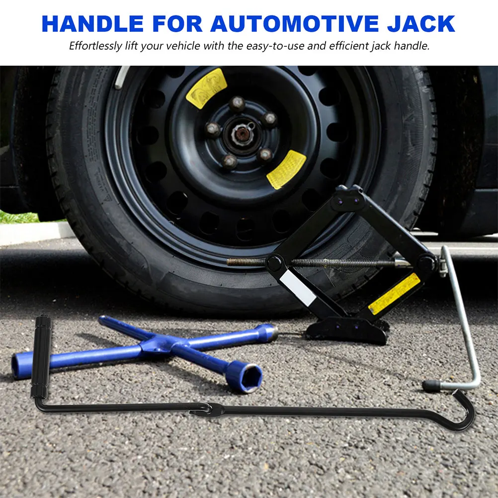 

2pcs Trailer Floor Handle Replacement Hydraulic Jack Crank Handle Automotive Jack Accessories Tire Lifting Tools