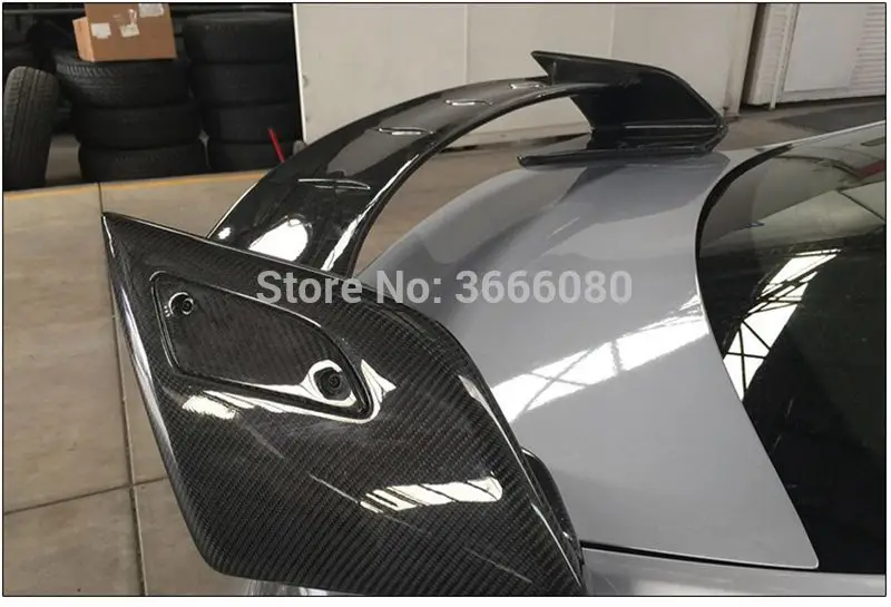 Car Accessories For GT 86 BRZ Spoiler High Quality Carbon Fiber Rear Roof Spoiler Tail Trunk Bopot Lip Wing Decoration