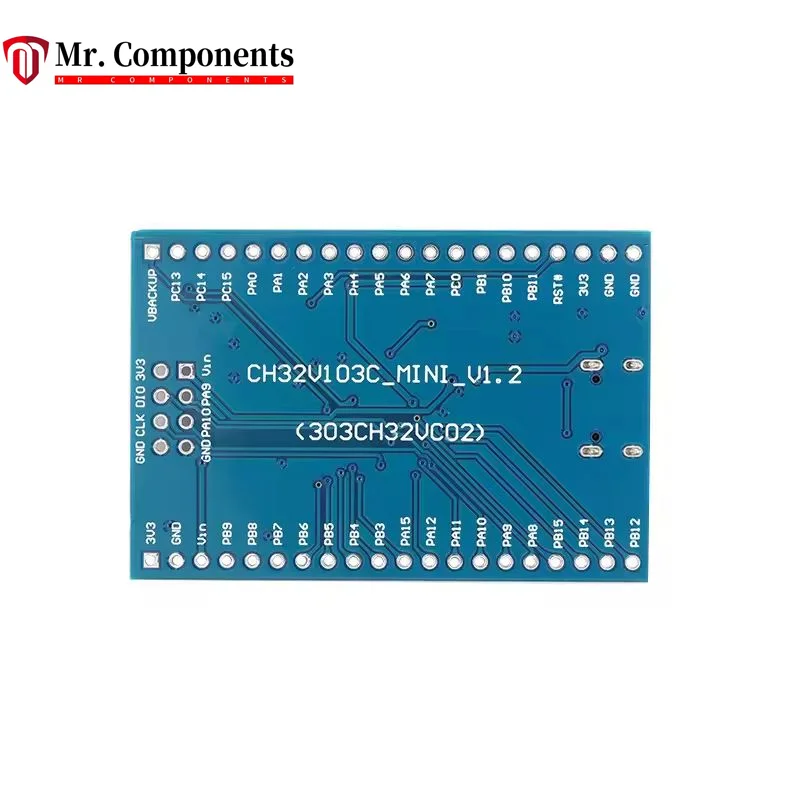 CH32V103C8T6 تقييم تطوير النظام الأساسية لوحة تعليمية وحدة RISC-V3A المعالج IIC USART واجهة استبدال STM32F103C8