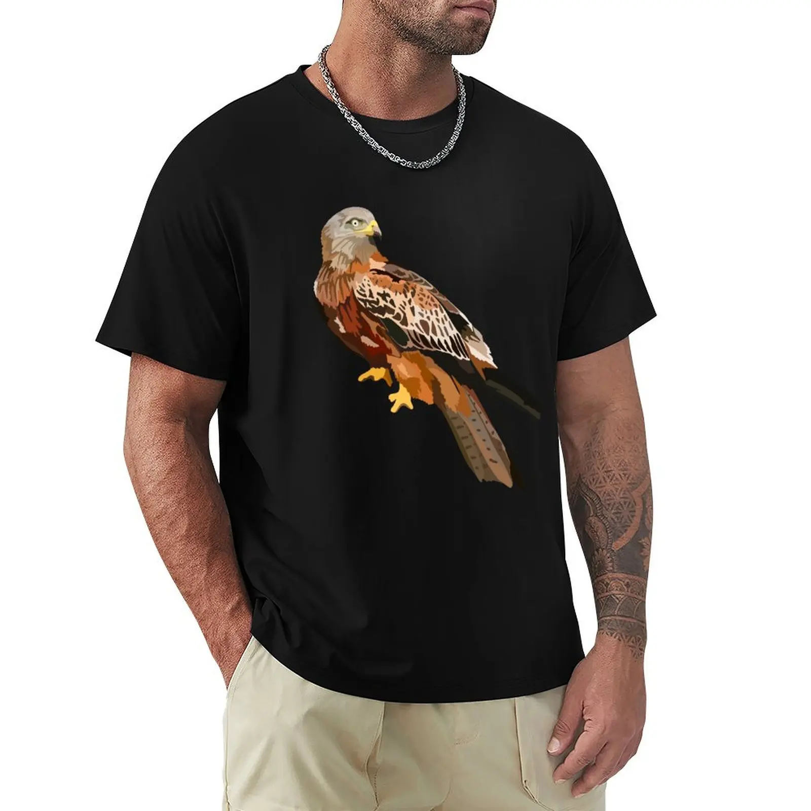 R is for Red Kite T-Shirt Festival Casual Short Sleeve