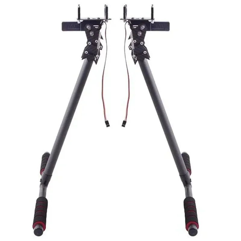 HJ-1100P Carbon Fiber Retractable Landing Gear Skid Set for  Tarot S800 / S800 EVO Multicopter for 16mm 20mm 22mm 25mm Tube