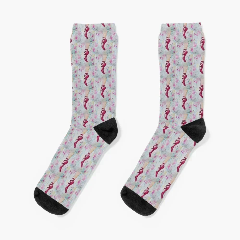 

On Pointe Ballet - Pura Vida Socks hockey gifts Children's cool Socks Man Women's