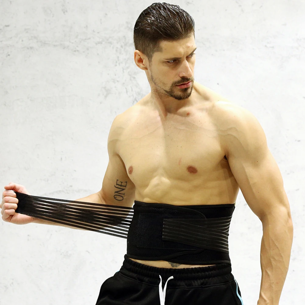 

Effective Lumbar Belt for Exercising Breathable Waist Support Adjustable Fitness Brace Long Lasting Durability Muscle