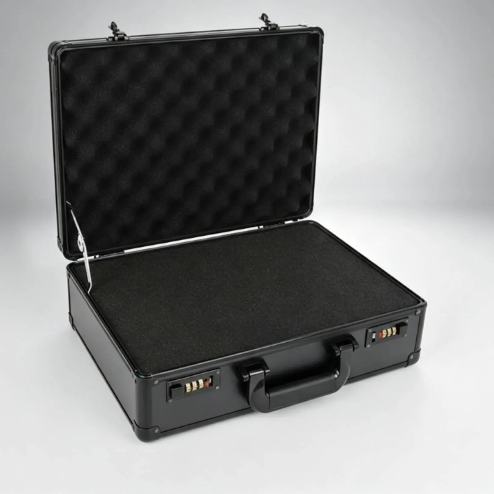 

Aluminum Case Password Lock Aluminum Tool Case Heavy Duty Shockproof for Travel