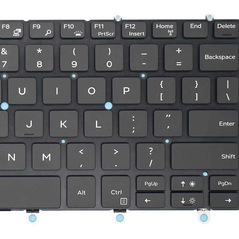 US/RU Russian Laptop Keyboard For DELL XPS 13 9365 2-in-1 P71G 0WPCF9 PK131QS1A00 NSK-EG0BC 0GK2HH PK131QS1A15 0K0P6H 0YRJVW