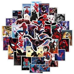 10/30/52 stücke Disney Marvel Spider-Man: in die Spinne-Vers Aufkleber Anime Cartoon Aufkleber Kinder Spielzeug Wasserdichte Kühle Aufkleber Packs