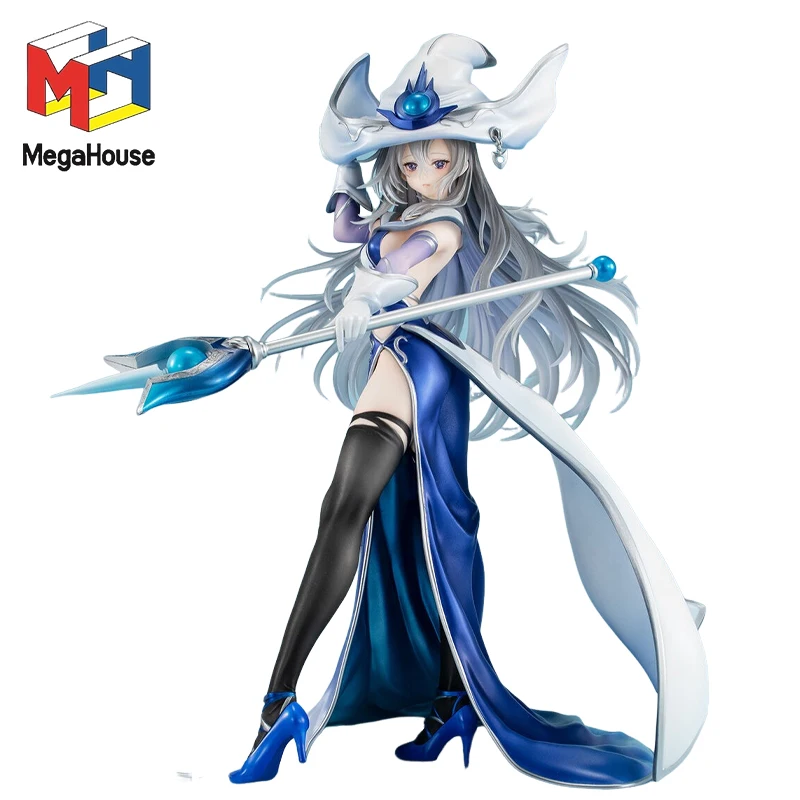 โมเดลฟิกเกอร์แอคชั่น ซิลเวนต์ แมจิเชียน จากการ์ดเกม Duel Monsters ของแท้จาก MegaHouse ART WORKS ของสะสม ตุ๊กตา ของตกแต่ง ของขวัญ ของเล่น