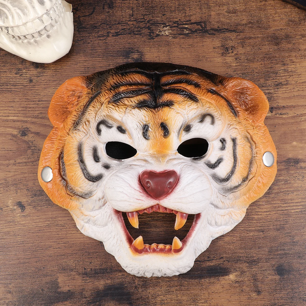 

Tiger Mask Premium Quality Durable Comfortable Halloween Costume Party Masquerade Cosplay Performance Accessory