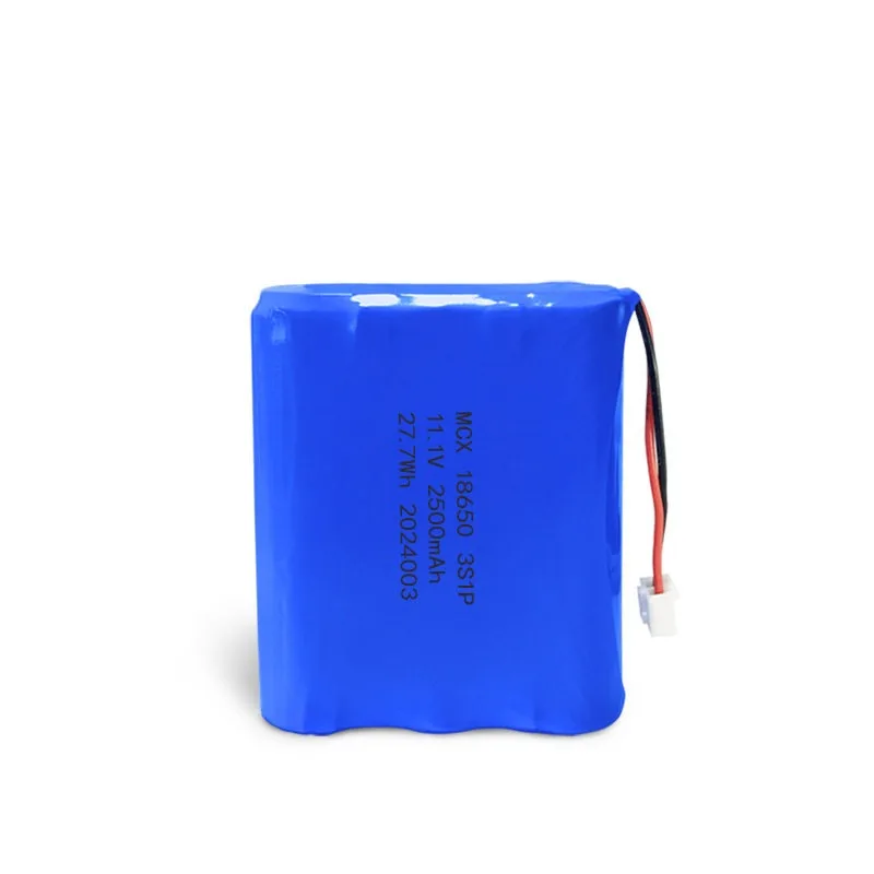 11.1V 18650 2000mAh 2600mAh Lithium Battery Pack Electric Massager Rod Speaker Rechargeable Battery