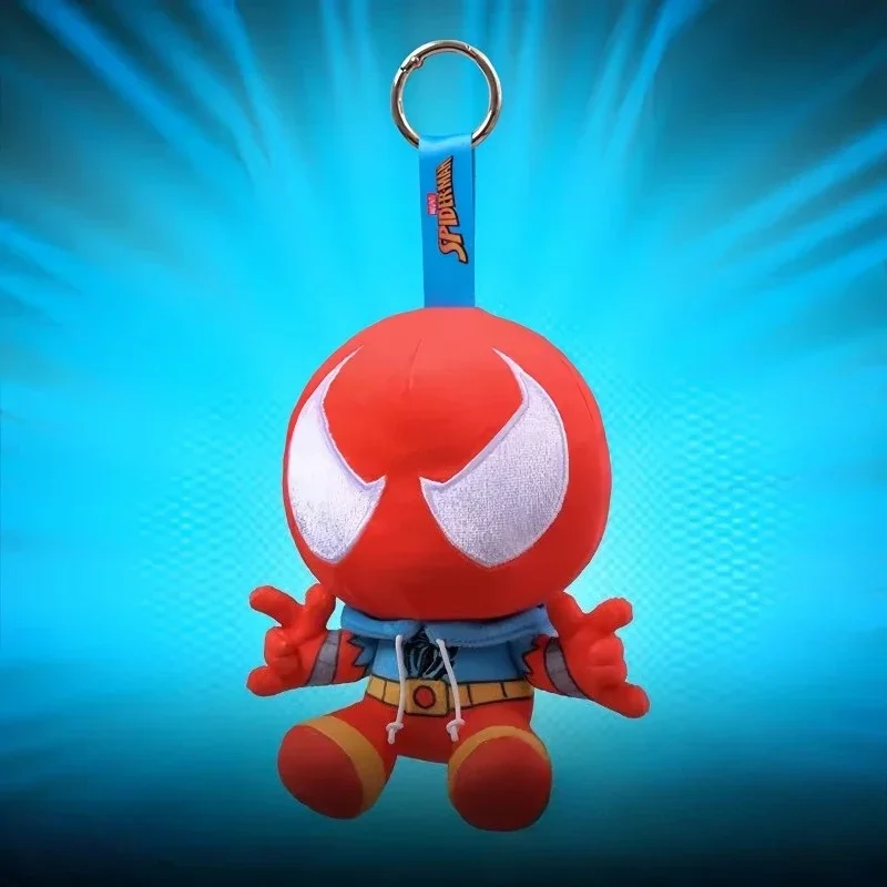 Nuevos juguetes calientes serie Spider-Man caja ciega, bolsa colgante decoraciones llaveros lindos juguetes Peter sorpresa regalos festivos misteriosos