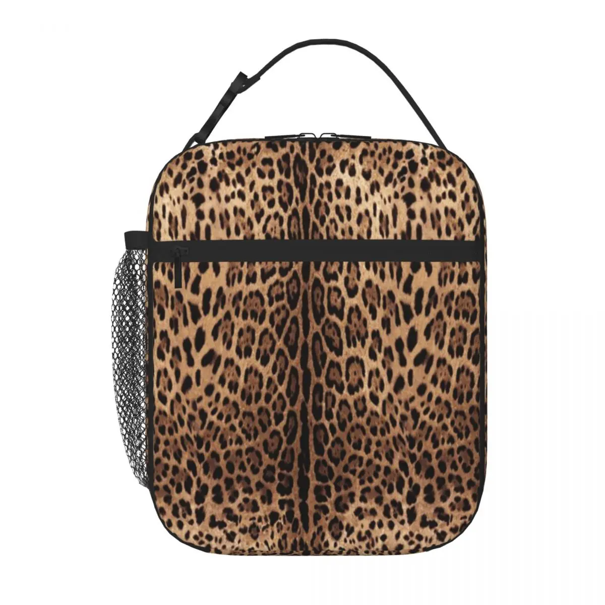 Bestselling Leopard Print Skin Quilted Bento Bag Baby Feeding Reusable Lunch Bag