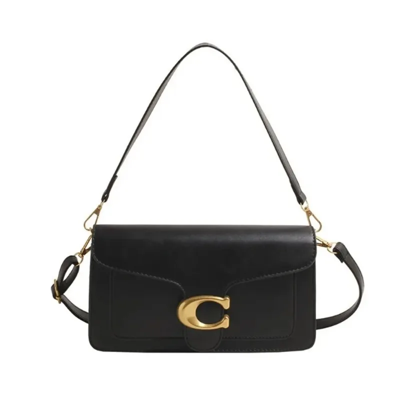 2026 Neu eingetroffene Damen-Handtasche, kleine quadratische Form, hochwertige Textur, einfarbig, mit mehreren Fächern, Umhängetasche für den täglichen Pendelverkehr. – Detail 1