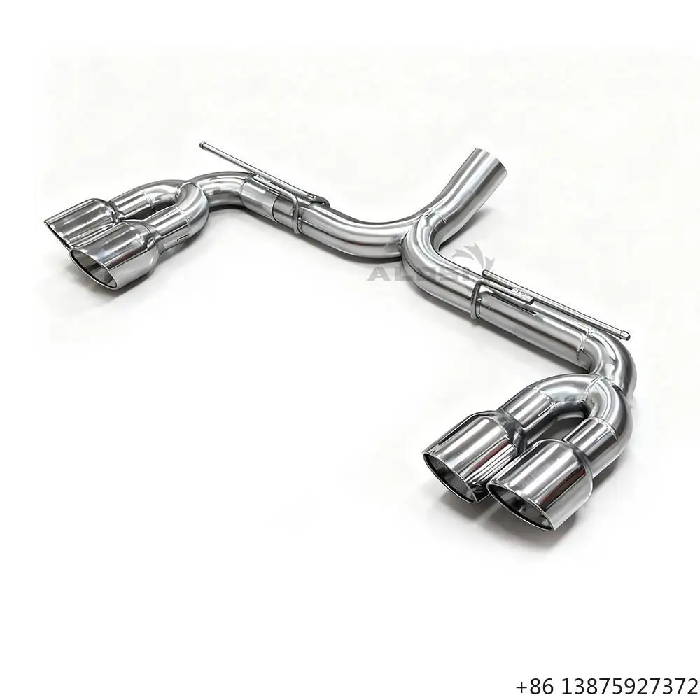 

Valved Catback Exhaust for 8R 2.0T 2021-2025 SS304 High Flow Racing Exhaust System with Quad Exhaust Tips