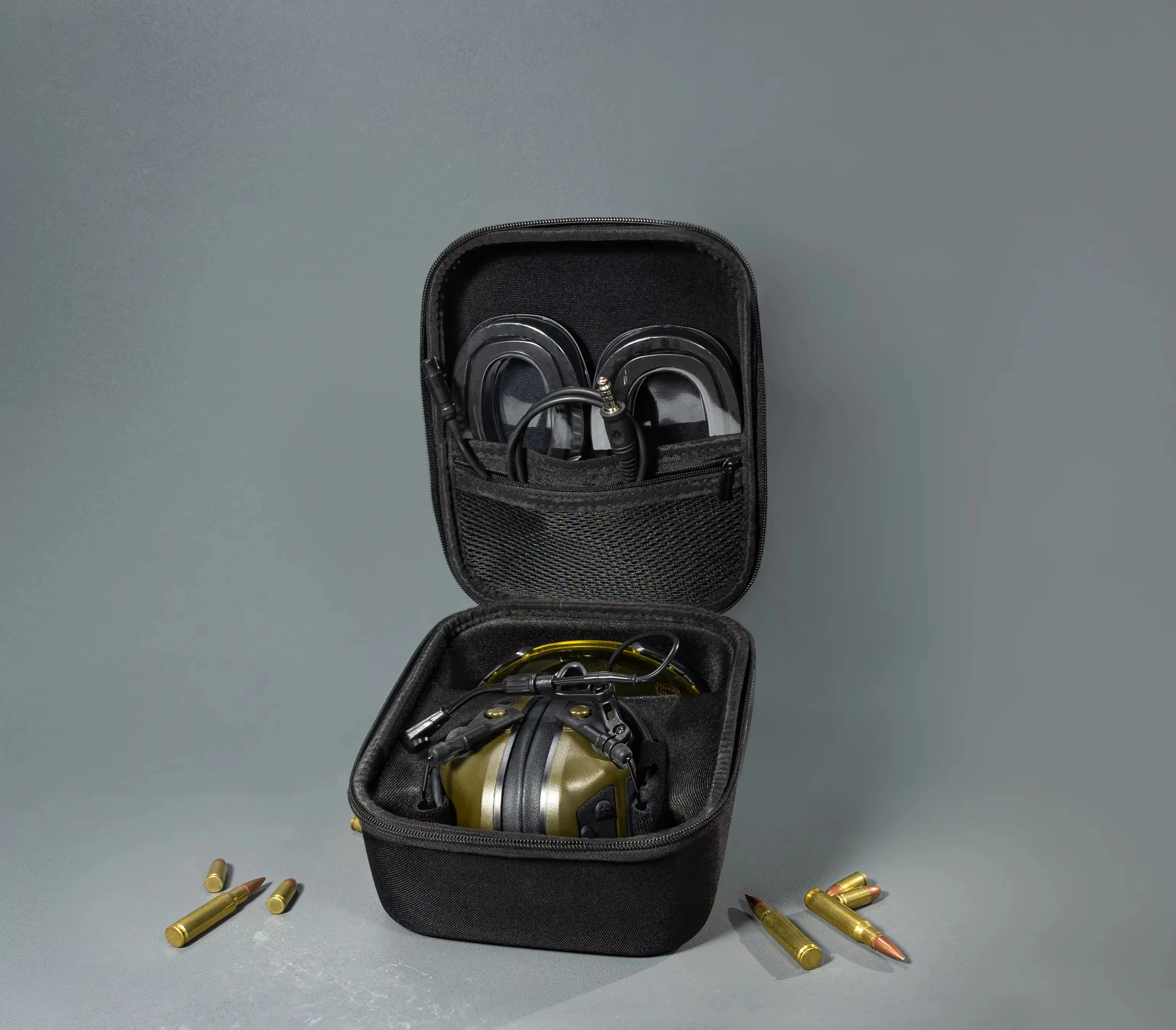 EARMOR Tactical Headphone Hard Storage Hunting Bags, Portable Lightweight Headphone Case, Waterproof M31/M32/ M31H/M32H Headset