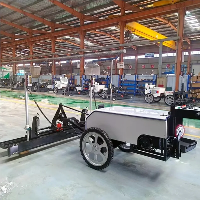 Laser Concrete Screed Laser Guided Concrete Paver Concrete Paving Smooth Machine Ride On Laser Screed High Quality Scanning