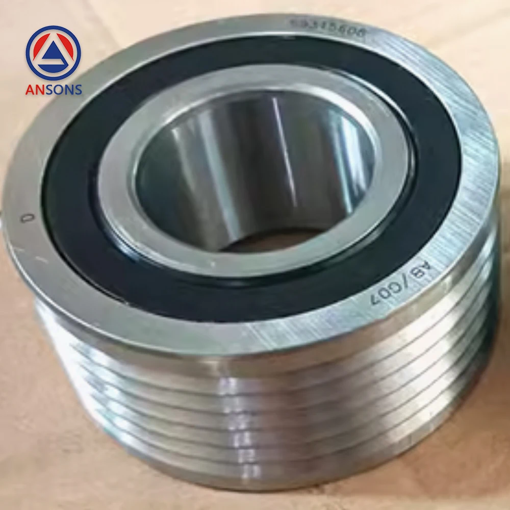 57613299 59384630   3300 3600 S**R Ascensor Rueda de correa de acero Anti rebote Diseño Rodillo Ansons Ascensor Repuestos