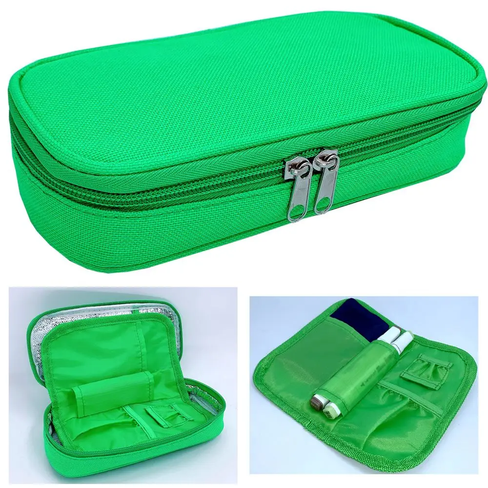 Portable Diabetic Insulin Cooling Bag Protector Pill Refrigerated Ice Pack Medicla Cooler Insulation Organizer Travel Case