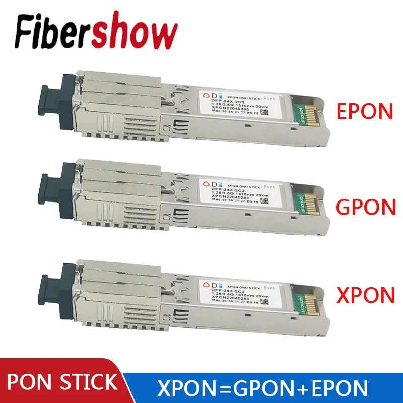 Recomendação e Avaliação Detalhada do Módulo PON STICK EPON GPON XPON SFP ONU com Conector SC