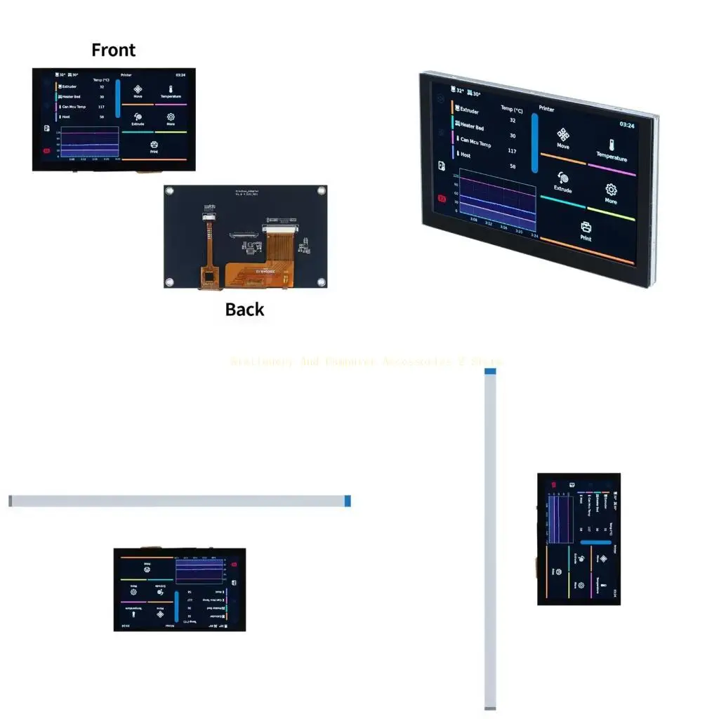 

Multiple Device 5" LVDS Panel Screen Friendly Quick Setups for CM68 Motherboard