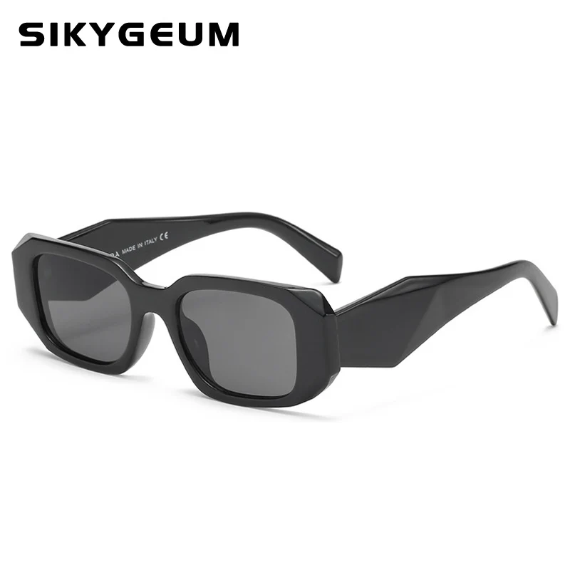 

SIKYGEUM 2024, солнцезащитные очки для мужчин и женщин, модные квадратные солнцезащитные очки, брендовые дизайнерские очки, женские очки Óculos