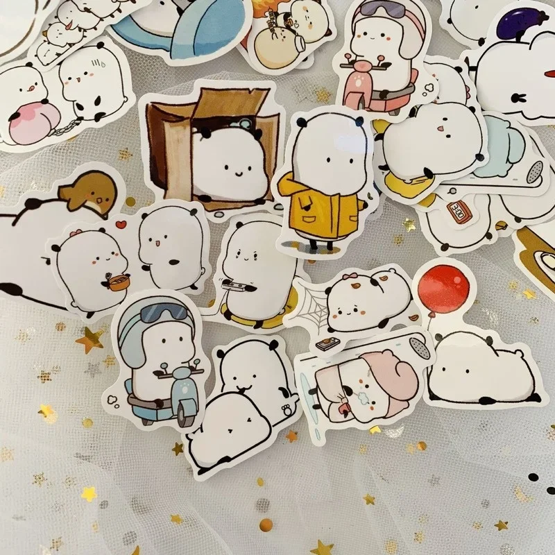 1Sets=38PCS Cute Cartoon Emoticon Pack Stickers Refrigerator Notebook Waterproof Graffiti PVC Stickers
