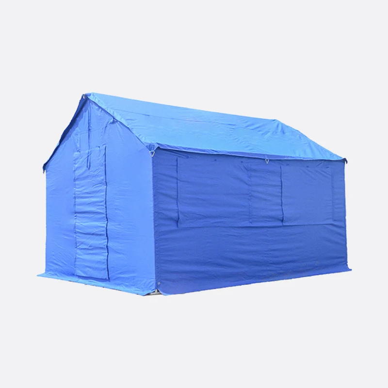

Portable Inflatable Disaster Emergency Relief Tent 6m Outdoor Modular Evacuation Two One Bedroom Oxford