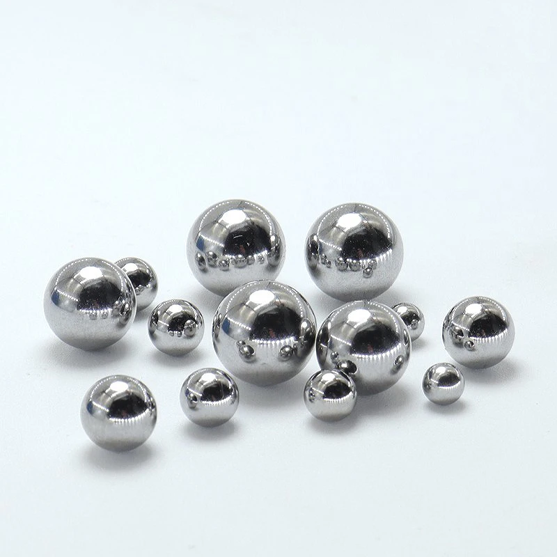 High Quality 304 Stainless Steel Balls 2/3/4/5/6/8~20mm Solid Smooth Bearing Steel Ball Spherical Bead Solid Ball Skate Bearings