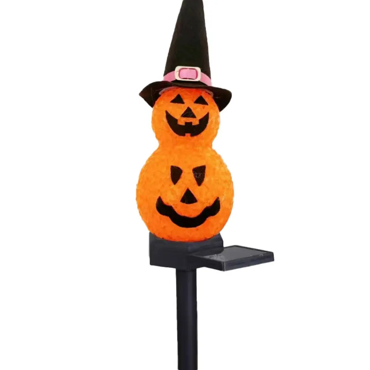 LED Solar Pumpkin Lamp Halloween Courtyard Outdoor Waterproof Decoration Floor Insertion Atmosphere Light