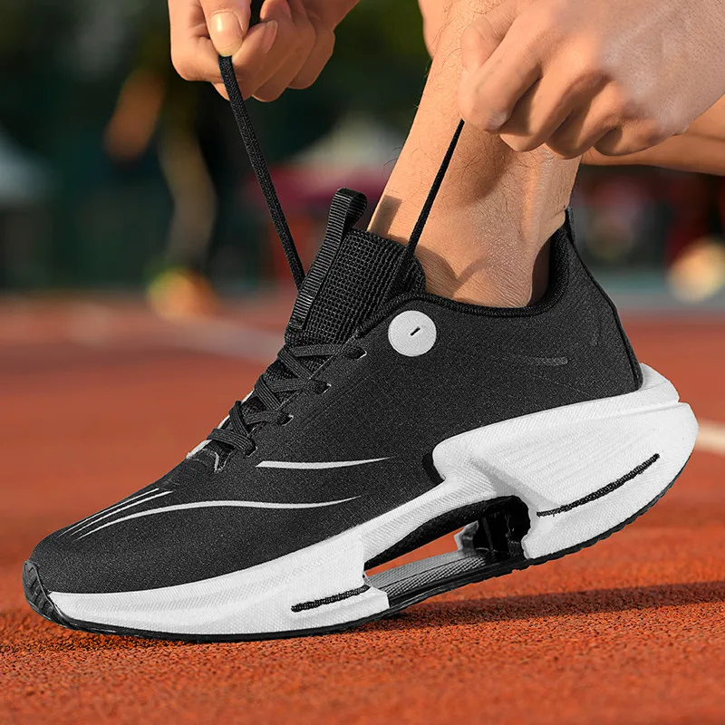 2025 Four Seasons Breathable Mens Running Shoes Mens Sneakers Comfortable Mens Casual Shoes Anti-slip Mens Shoes