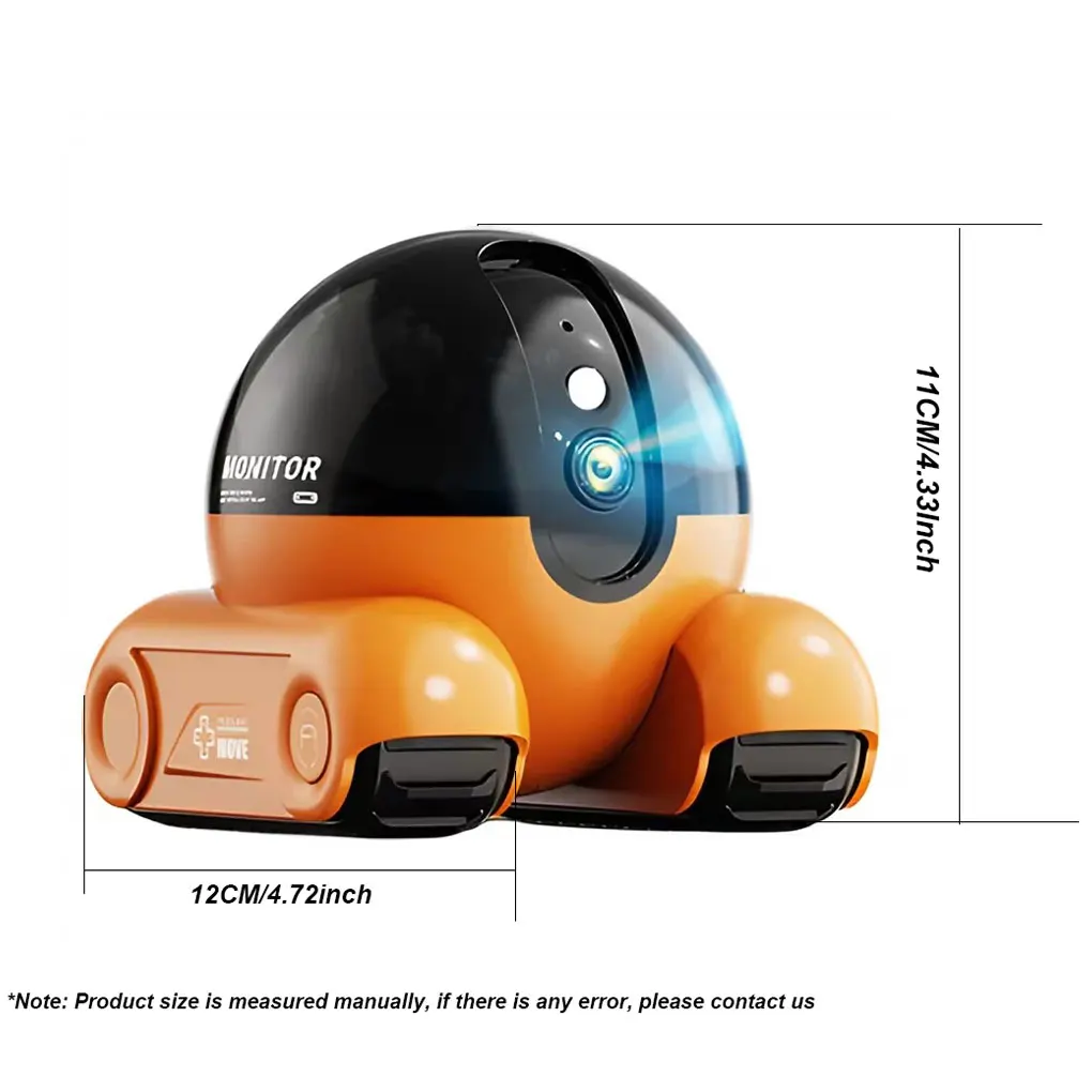 300 Вт HD объектив Робот-камера Приложение Робот-камера для собак Купольная камера Портативная домашняя безопасность CCTV Мониторинг домашних животных