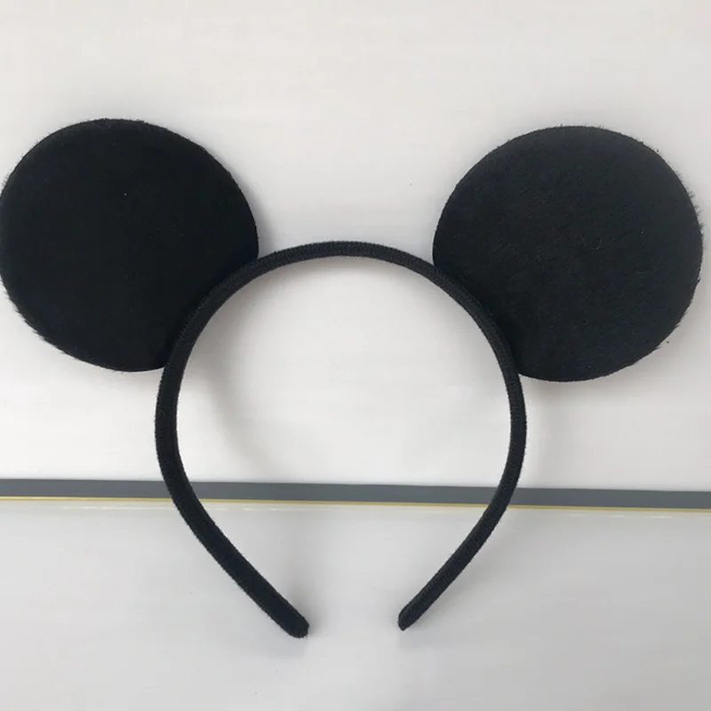 Mickey Ear Headband Hair Ornament Mickey Mouse Headband Minnie Bow Korean Headband Headband Clip