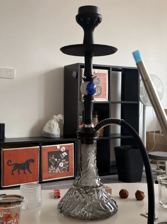 LED Display Rechargeable Fast Heating Arabic Hookah Shisha Electronic Water Pipe