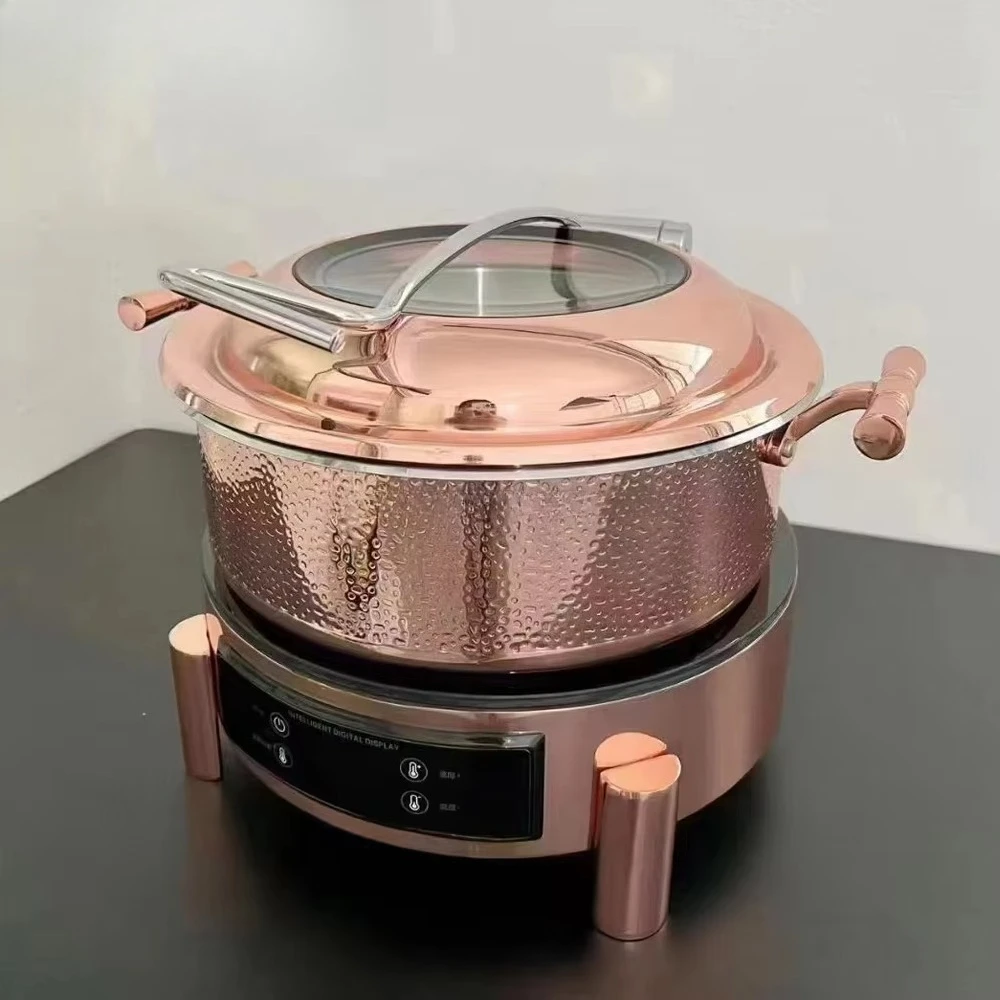Electric heating buffet warming pot, food warming device for meals