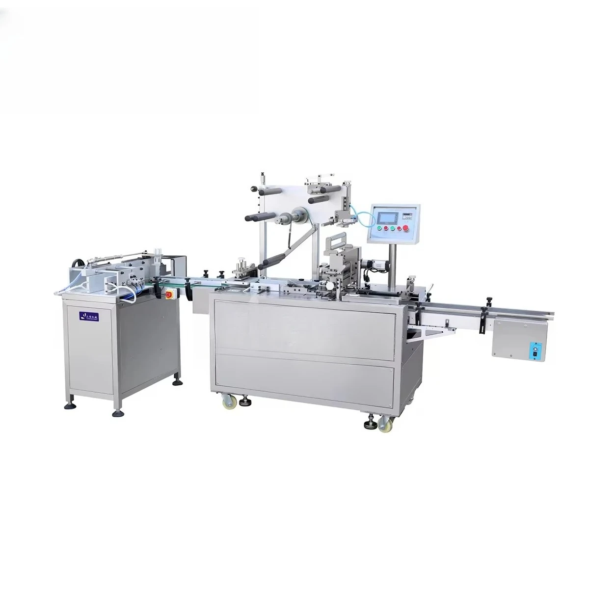 FOODLINE Luxury Cosmetic Lab Sachet Packaging Machine Anti Fog Window High Efficient Quantitative Pump Equipment
