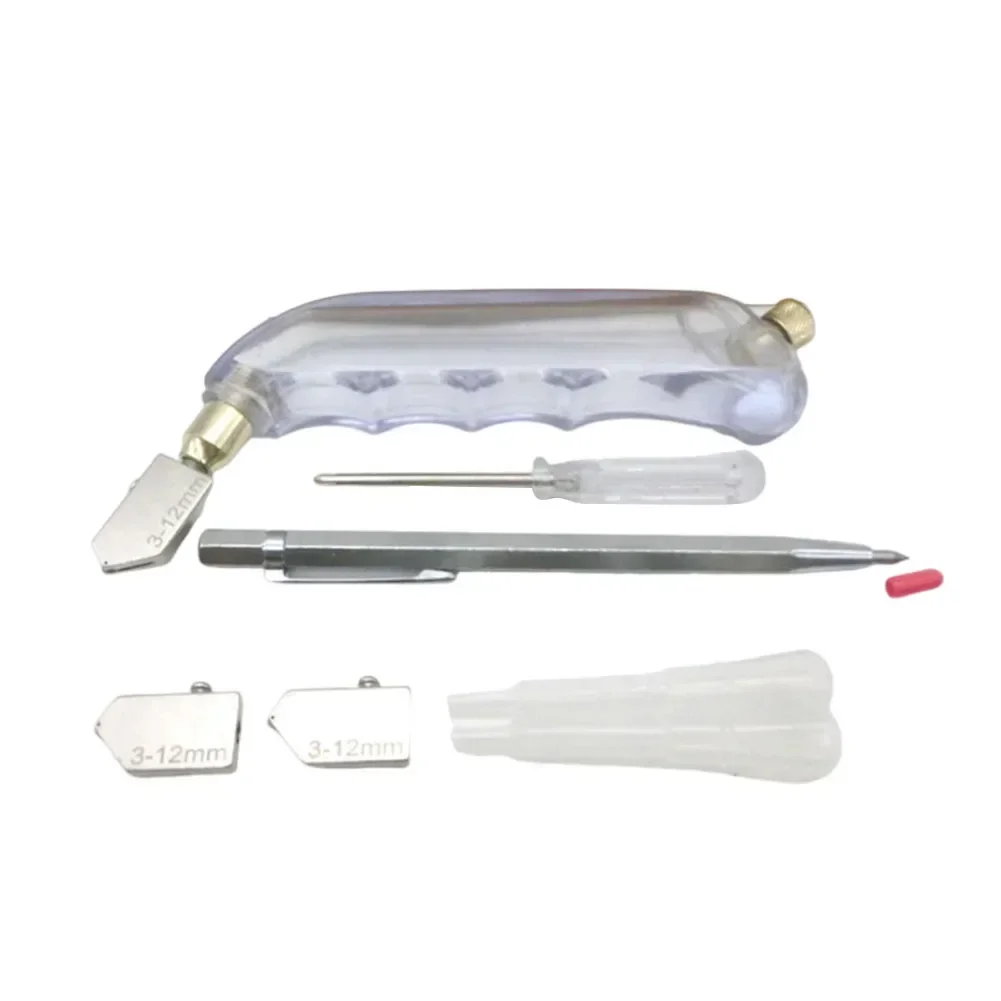 

Набор гравировальных ручек опционального цвета, резак для стекла с масляной капельницей, совершенно новые неиспользованные стеклянные полки, колесо Смазывается