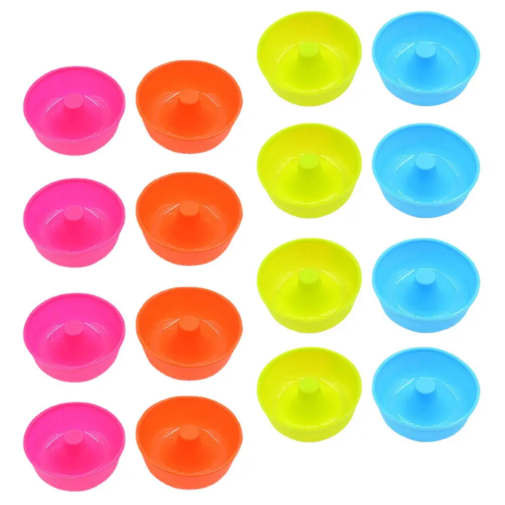 16-Piece Silicone Baking Mold Set for Donuts Muffins Cupcakes – Reusable Non-Stick Easy Clean