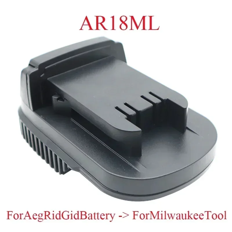 

Adapter Converter AR18ML for Aeg for RidGid 18V Lithium Battery Convert for Milwaukee 18V Li-ion Batteries Tool Accessories