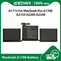 SKOWER A1713 batería del ordenador portátil para Apple MacBook 13 ""A1708 finales de 2016 mediados de 2017 A2159 2019 A2289 A2338 2020 2021 ajuste A2171