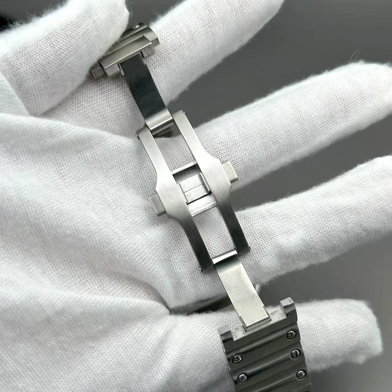 38 مللي متر NH35 ساعة مربعة حافظة ساعة من الفولاذ المقاوم للصدأ لأجزاء تعديل سانتوس تناسب SKX MOD NH35/NH36 حافظة ساعة حركات