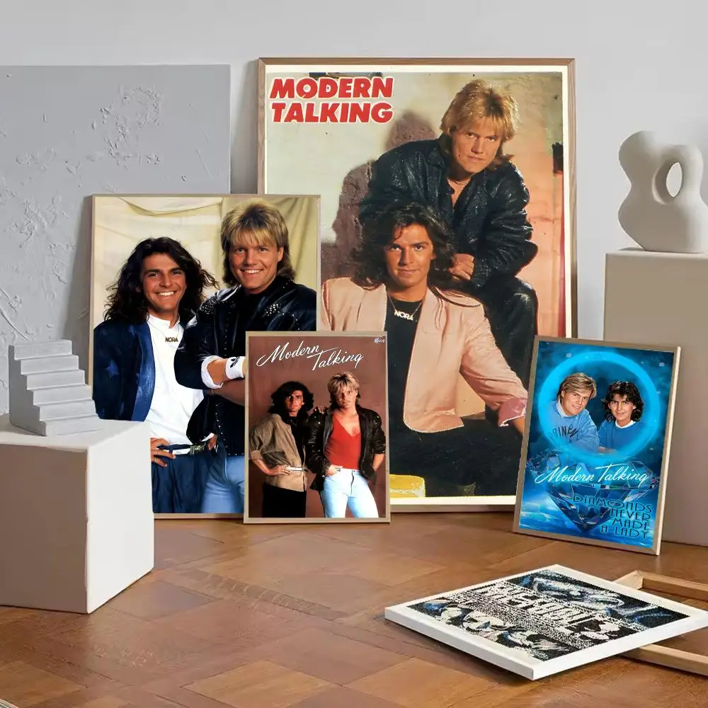 Pop Music Group m-Modern t-Talking Poster Paper Print Home Living Room Bedroom Entrance Bar Cafe Art Painting Decoration