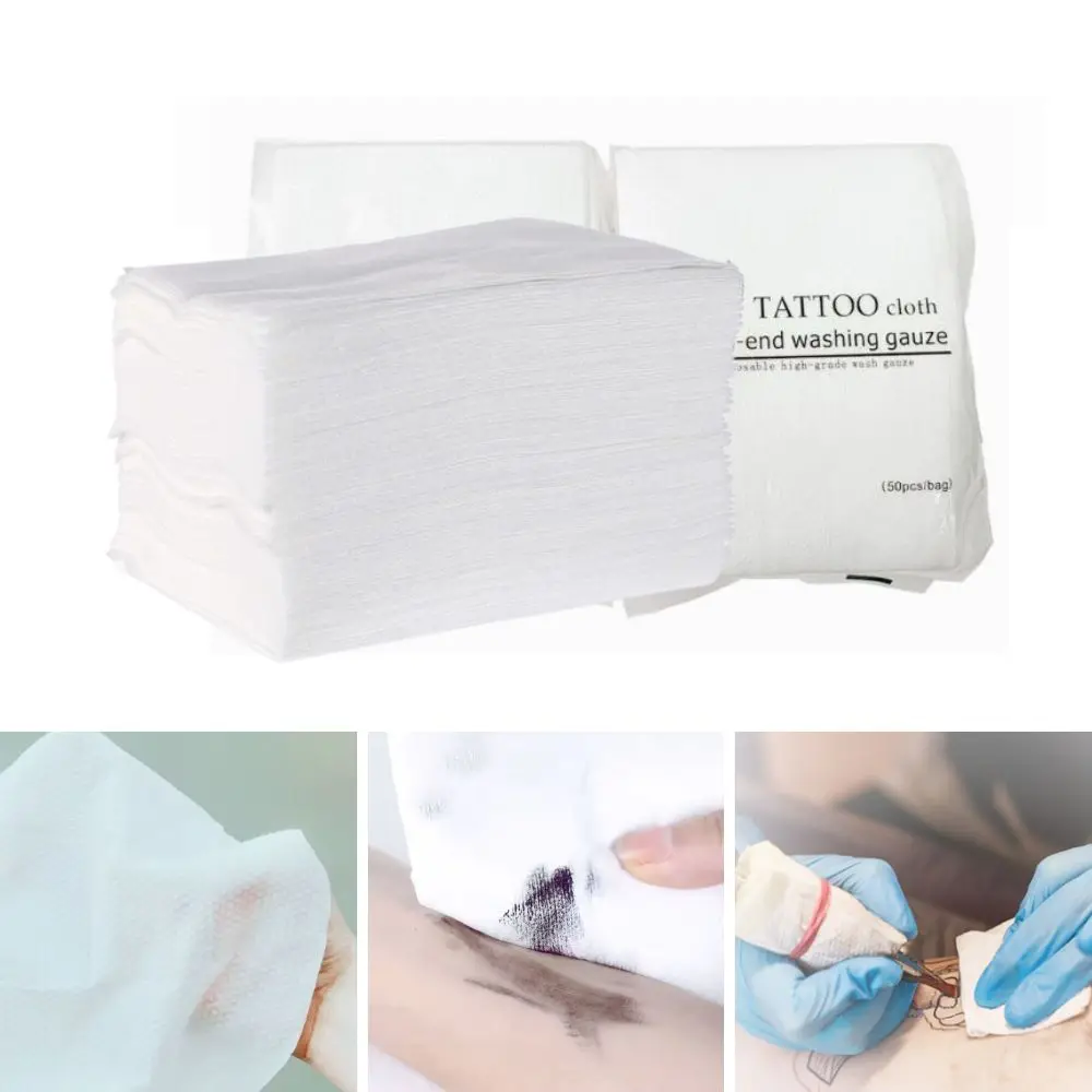 50Pcs Disposable Ta… - image