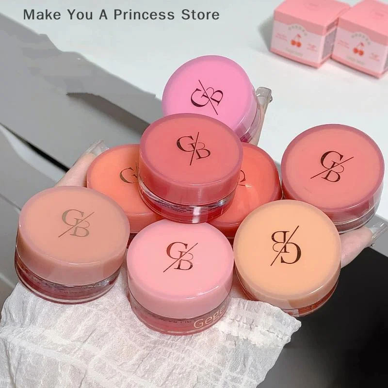 【HBA】Gege bear 5g Jarred Jam Lip Gloss — Hydrating Water-Gloss Finish, Plumping Effect, Long-Wearing And Non-Transfer Formula