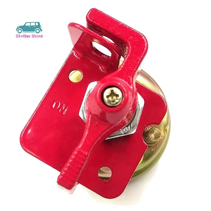 

2X Universal Forklift Excavator-Marine Battery Disconnect Switch With Lock Bracket Power Cut Off Battery Switch Metal