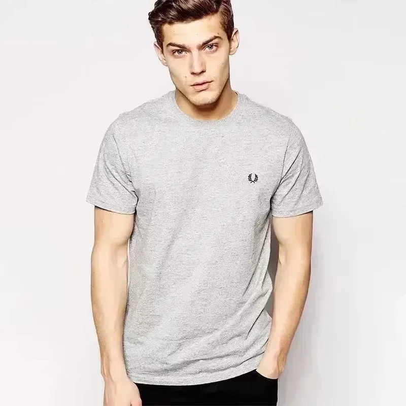 2025 جديد حار القمح الأذن الطباعة تي شيرت رجالي العلامة التجارية تي شيرت مصمم تي شيرت فاخر الصيف المرأة القطن تي شيرت #2